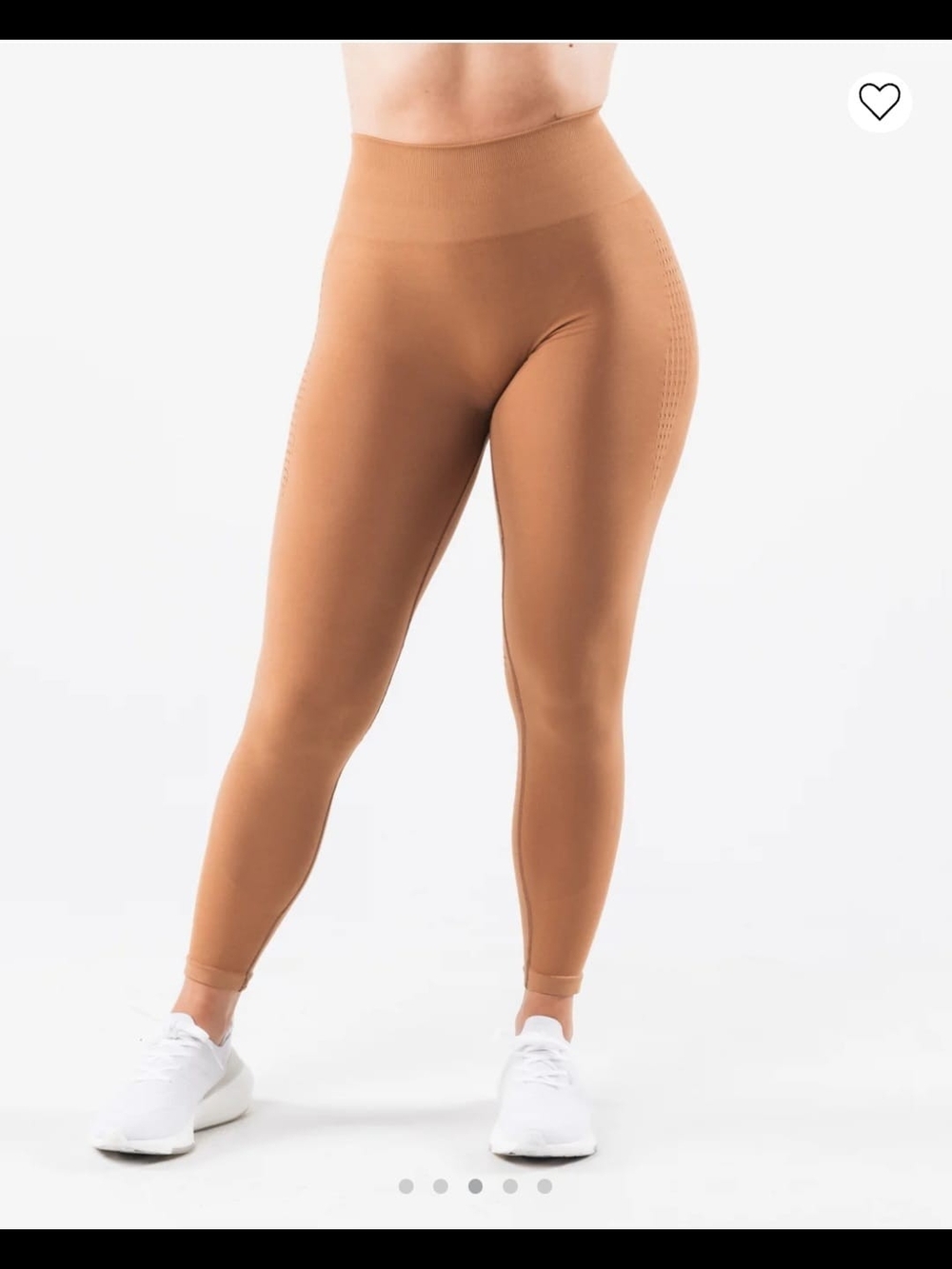 Alphalete Ultra-High Rise Seamless Leggings in Clay Good - Size L